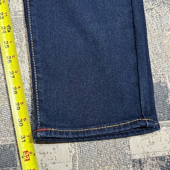 NWT True Religion Men Jeans Blue ROCCO Big T Flap Relaxed Skinny $199 size 34 36 - Picture 15 of 16